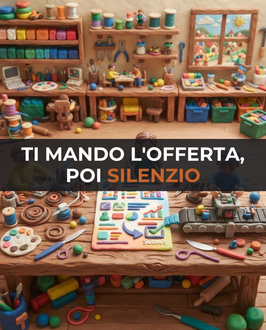 «Ti mando l'offerta» e la trattativa si ferma lì