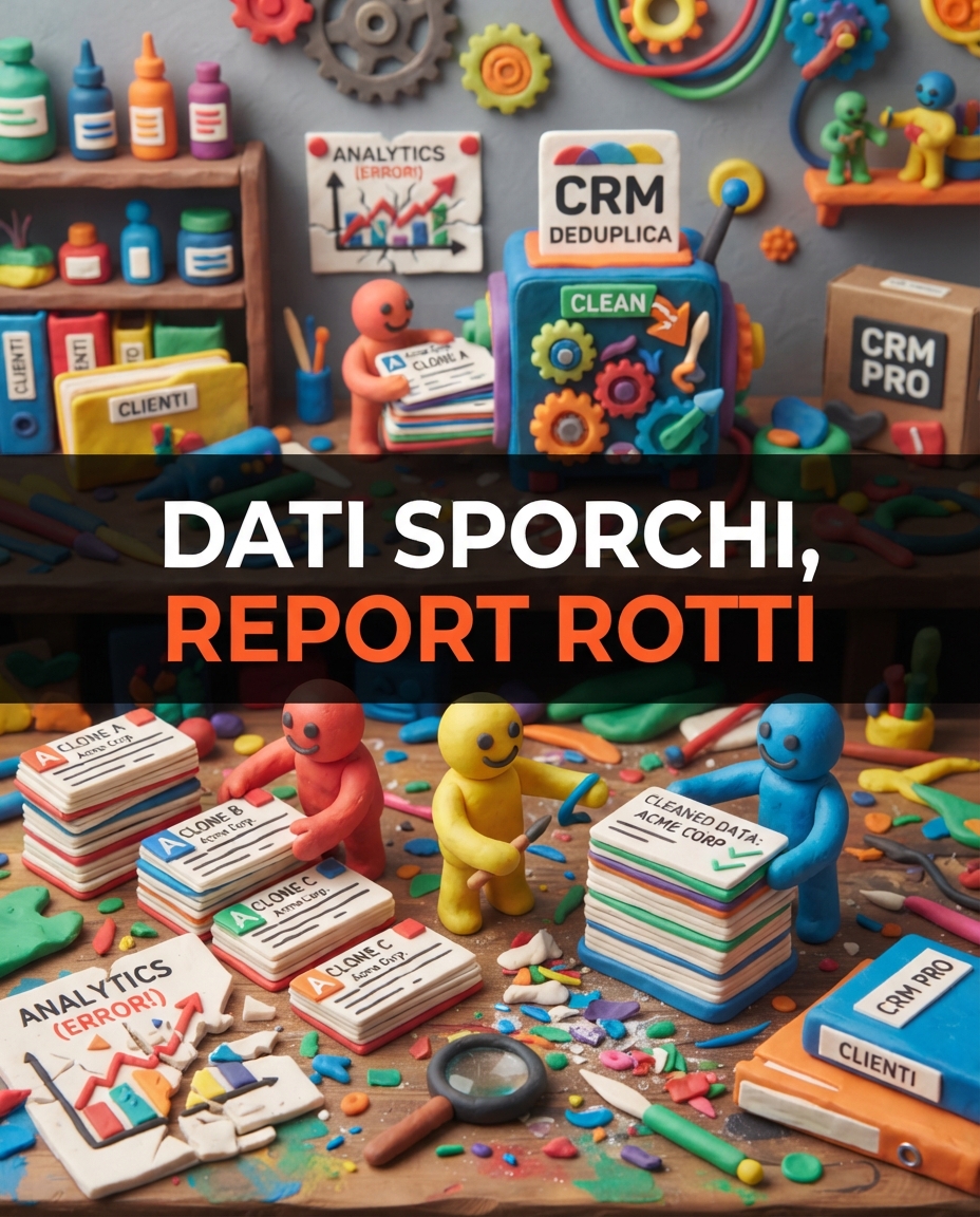 Tre schede «Rossi SRL» e un fatturato che non torna